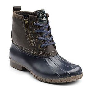 G.H. Bass Duck Boots Zip & Lace Up